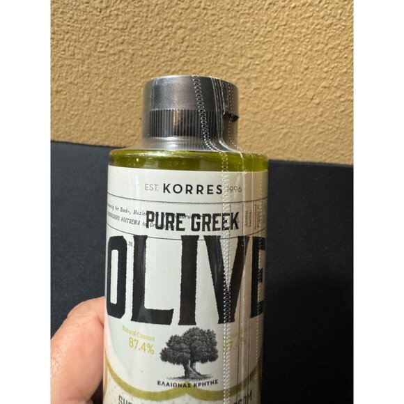 Korres Pure Greek Olive Shower Gel Olive Blossom 8.45 Fl Oz NEW - Picture 3 of 5